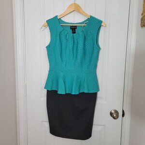 Enfocus Teal Business Dress